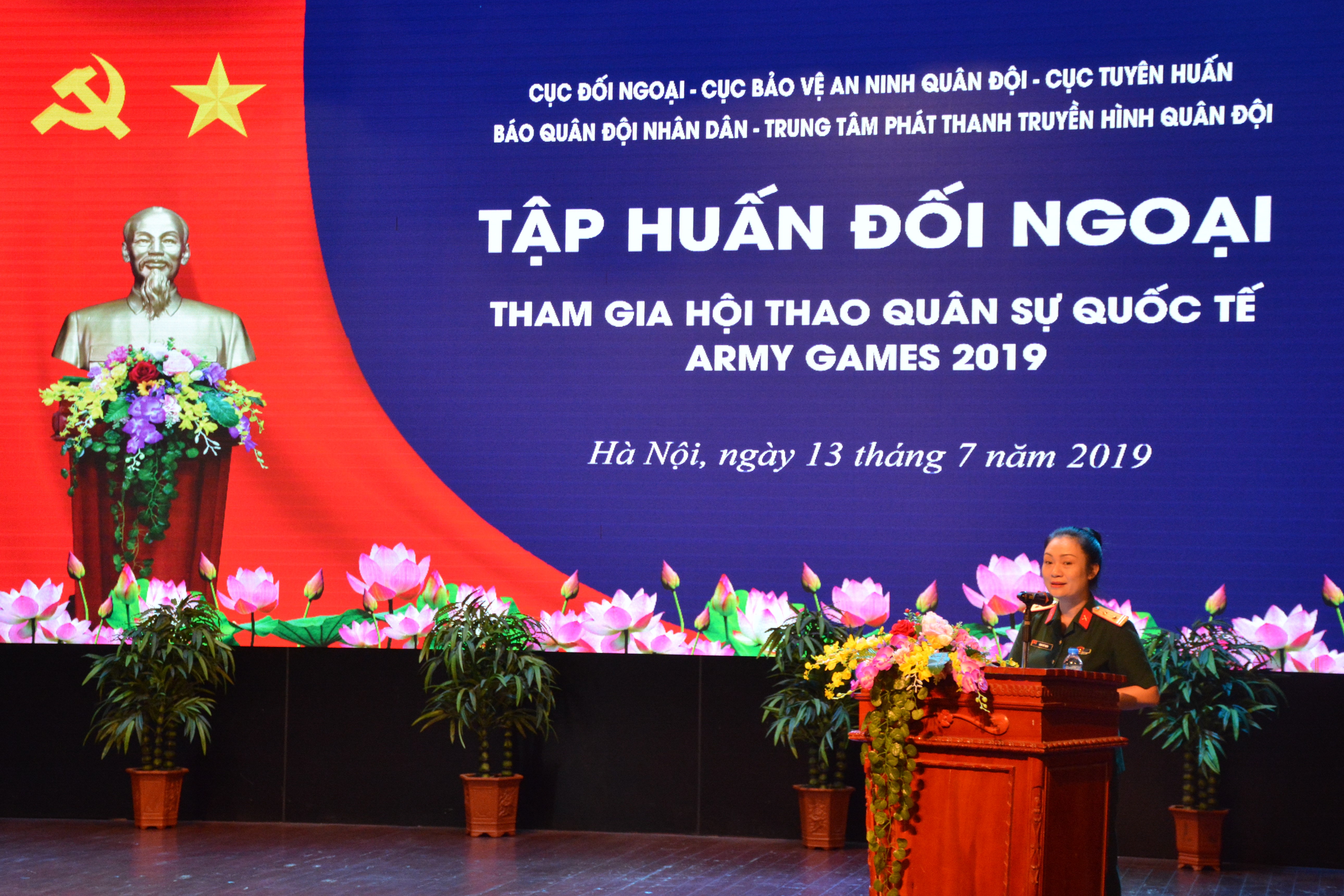 Tập huấn đối ngoại cho các đoàn tham gia Army Games 2019